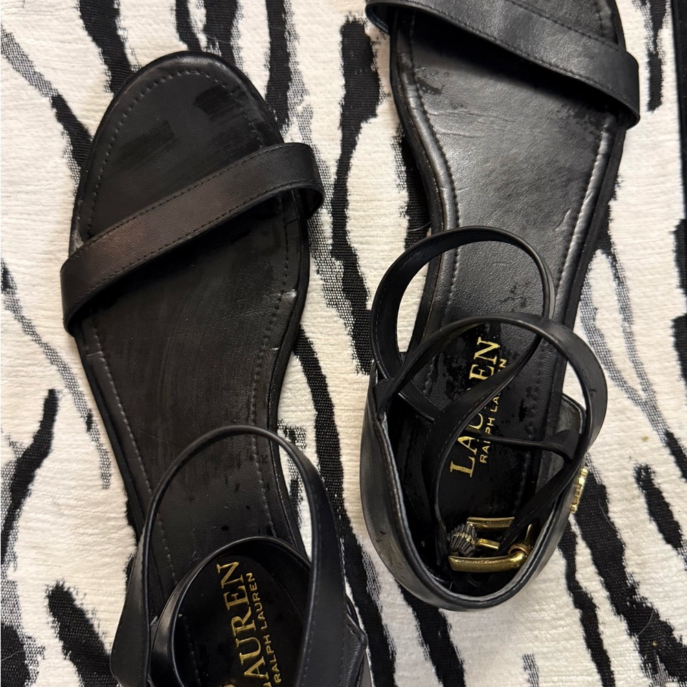 Ralph Lauren Black Women's Sandals